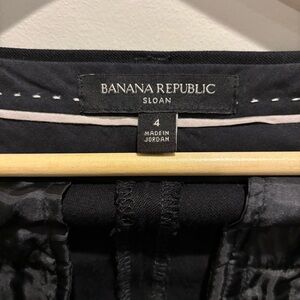 Banana Republic Classic Black Trousers